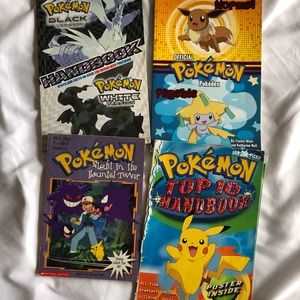 Set of 4 Pokémon Books